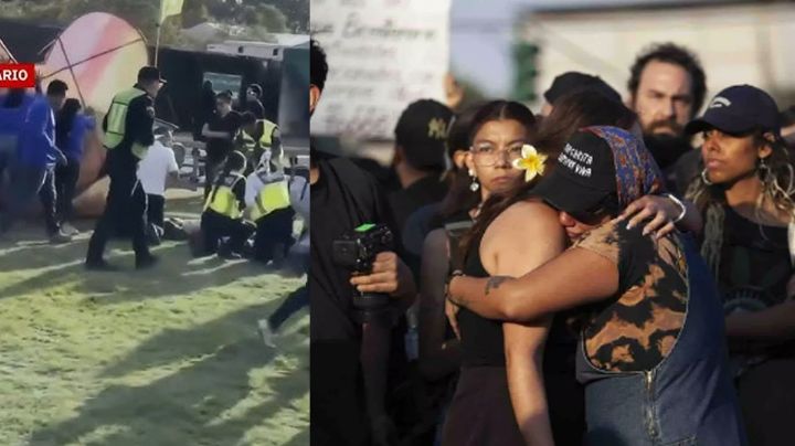 FUERTES IMÁGENES: Filtran VIDEO de fotógrafos bajo la viga en Festival AXE; fallecieron