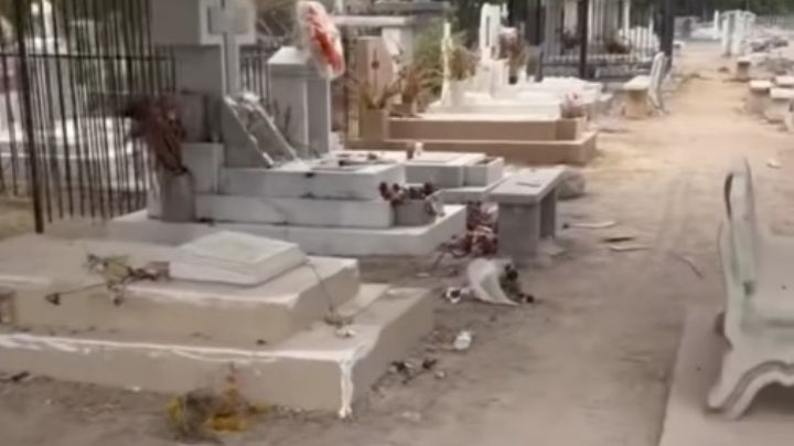 Panteón 'Jardín' es objeto de vandalismo en Navojoa