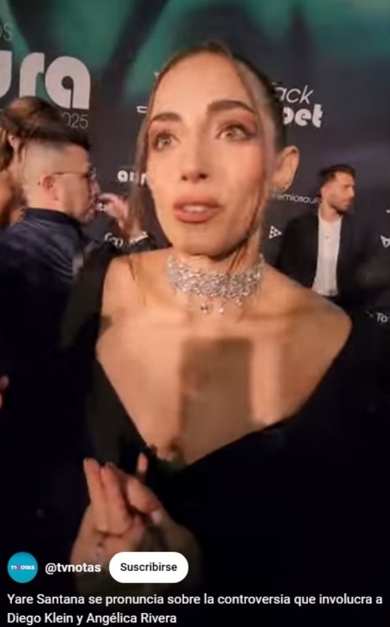 Yare Santana reaccionó a la polémica de Diego Klein y La Gaviota