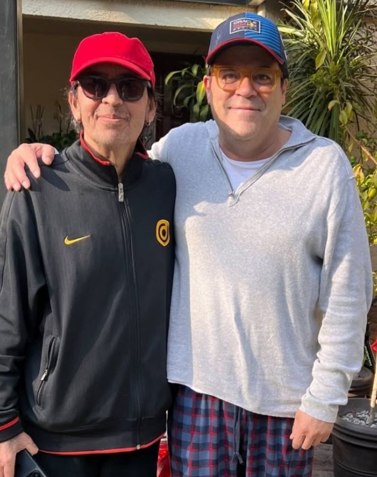 Jorge ‘Burro’ Van Rankin compartió una fotografía con Memo del Bosque 
