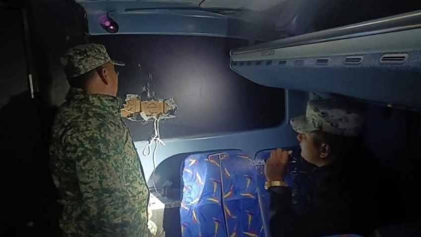 Aseguran fentanilo y heroína en autobús de pasajeros en San Luis Río Colorado, Sonora