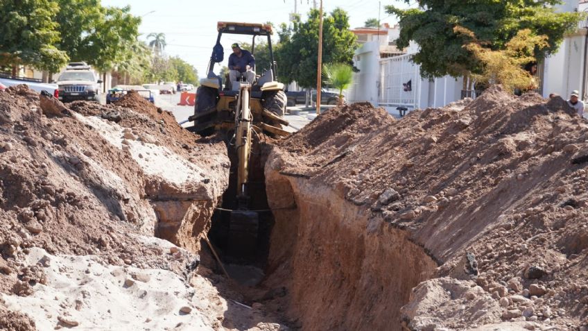 Navojoa está a ‘corazón abierto’ por arreglos de drenaje