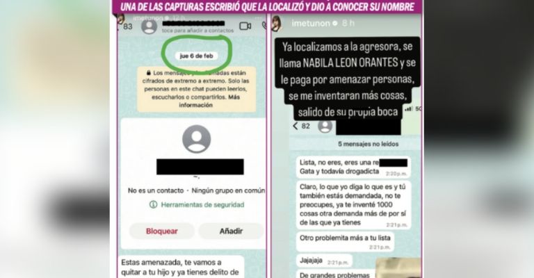 Imelda Garza Tuñón afirma conocer a la mujer que la amenaza en redes y con pistola, se trata de Maribel Guardia