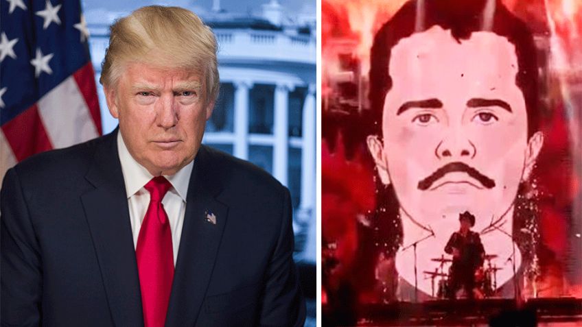 Donald Trump amenaza a cantantes mexicanos de 'narcocorridos' con quitarles sus visas