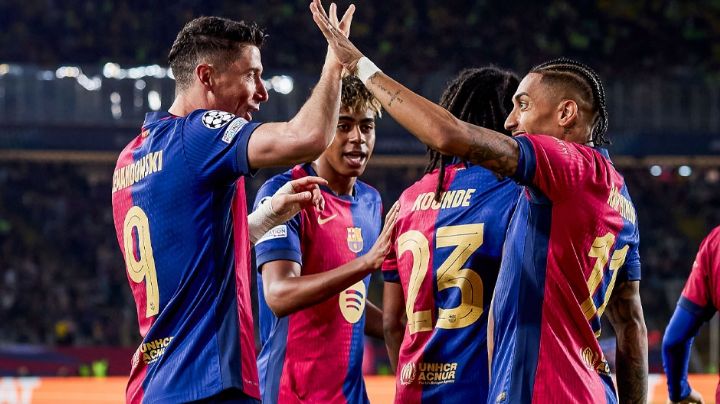 Barcelona golea y tiene pie y medio en semifinales de la Champions League