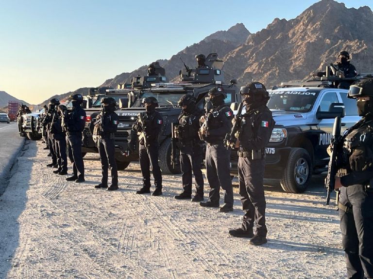 Desde este día, está activo el Mando Único en San Luis Río Colorado. Foto: Twitter