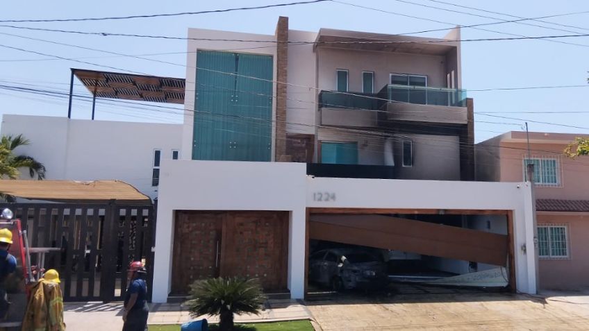 Violencia en Culiacán: Matan a dos abogados y a su cliente e incendian ostentosa casa