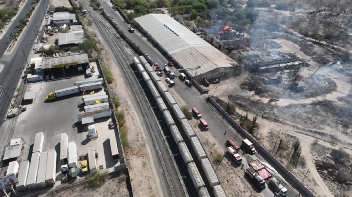 VIDEO: Código Rojo en Hermosillo por explosión y fuerte incendio este 1 de mayo