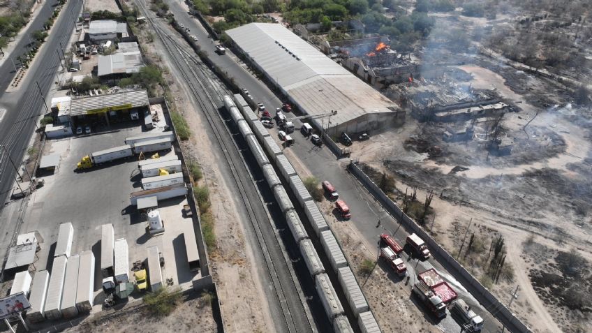 VIDEO: Código Rojo en Hermosillo por explosión y fuerte incendio este 1 de mayo
