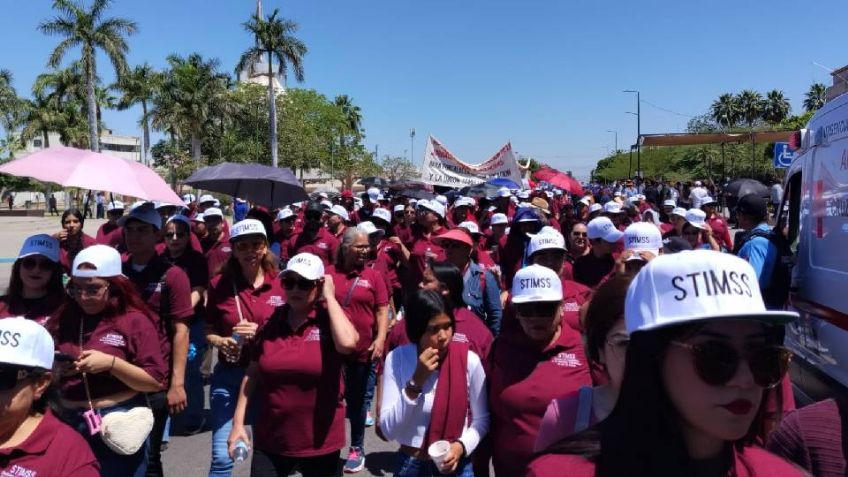 Demandas, consignas y fiesta por el Día del Trabajo en Ciudad Obregón
