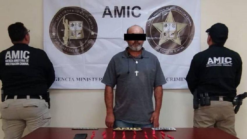 Fiscalía de Sonora: cae hombre con 25 envoltorios con cristal en San Luis Río Colorado