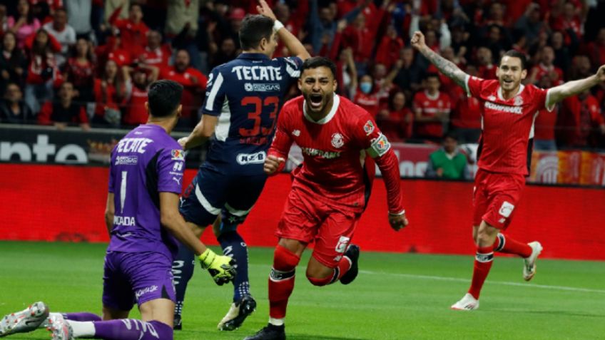 Los Rayados del Monterrey arden en el ‘infierno’ y el Toluca es semifinalista del Clausura 2025
