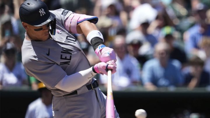 Judge conecta 4 hits y eleva su promedio a .409; Yankees apalean a los Atléticos