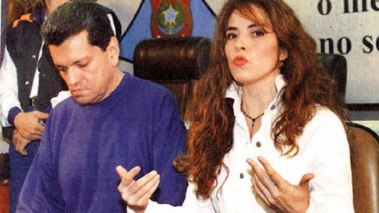 Con Sergiio Andrade estuvo privada de su libertad