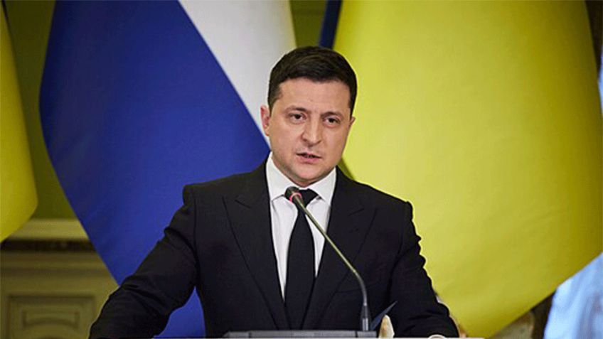 Volodymyr Zelensky, presidente de Ucrania, aceptó reunirse con Vladímir Putin en Turquía