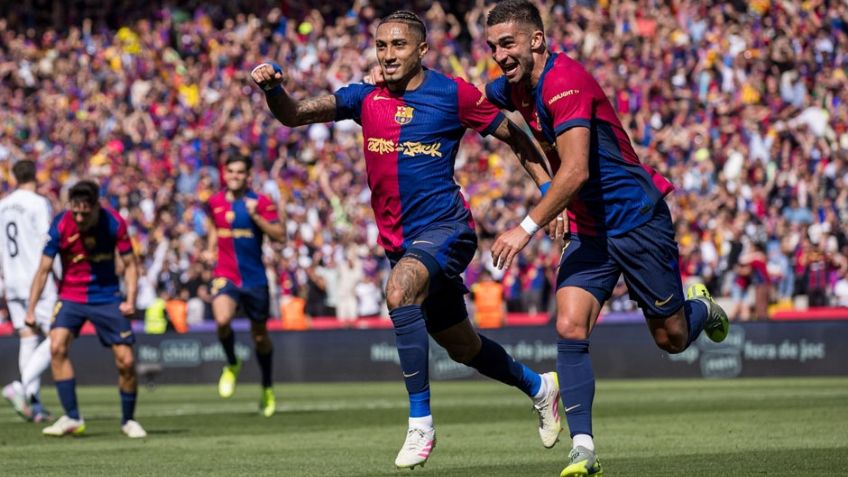 Papá blaugrana; Barcelona confirma su dominio sobre el Madrid y acaricia el título