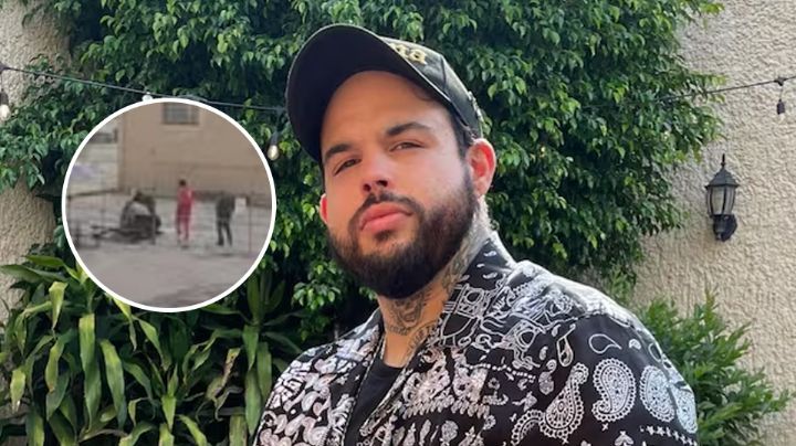 VIDEO: Captan a Emiliano, hijo de Pepe Aguilar, peleando en LA; golpeó a ex de Jenni Rivera