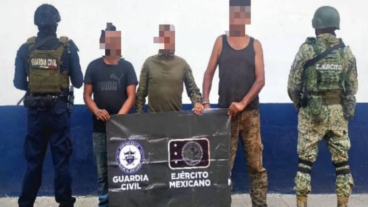Ejército Mexicano repele agresión armada y detiene a 3 integrantes del Cjng en Michoacán