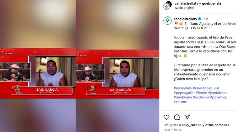 Periodista revela porqué inició la pelea de Leonardo Aguilar