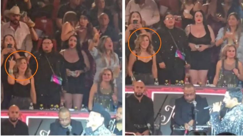 Critican a Marina del Pilar por cantar narcocorridos en palenque de Julión Álvarez