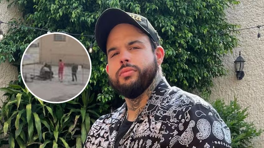 VIDEO: Captan a Emiliano, hijo de Pepe Aguilar, peleando en LA; golpeó a ex de Jenni Rivera