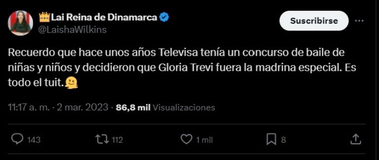 Publicación de Laisha Wilkins