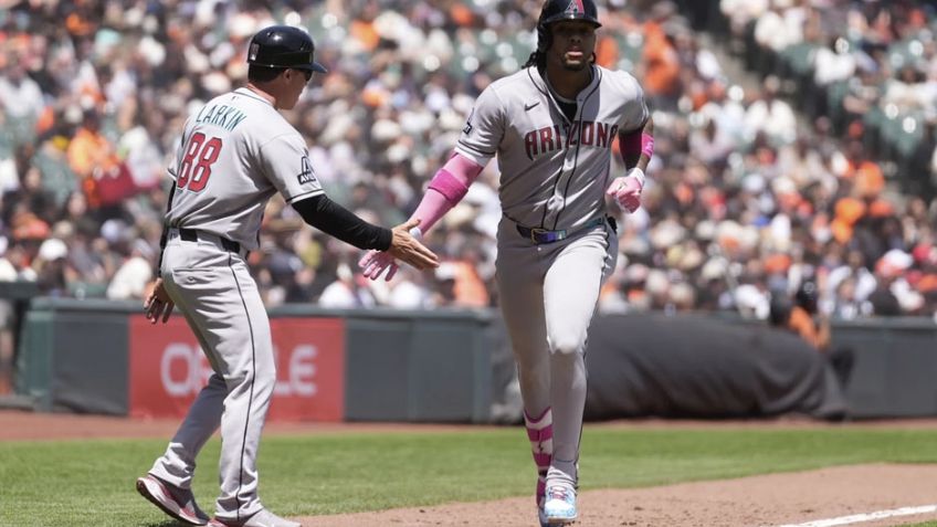 Marte y Suárez lideran la ofensiva de los Diamondbacks ante los Gigantes