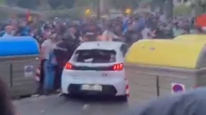 Atropello masivo deja siete heridos leves previo al partido entre Espanyol y Barcelona