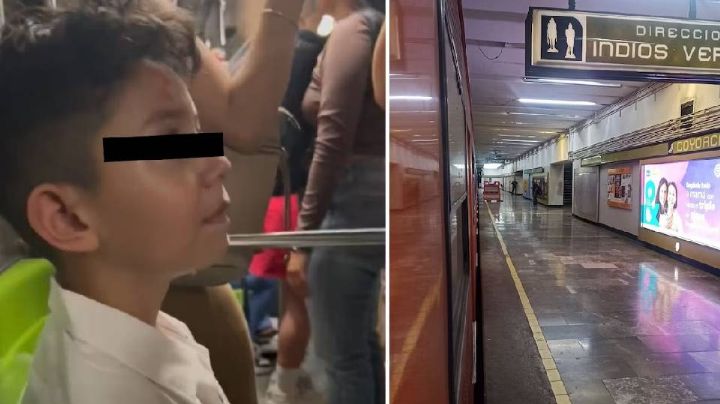 Niño sufre crisis al quedar atrapado en vagón por falla en el servicio del Metro CDMX