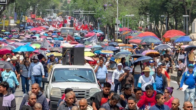 Este jueves 15 de mayo de 2025 habrá megamarcha en CDMX. Foto: Twitter