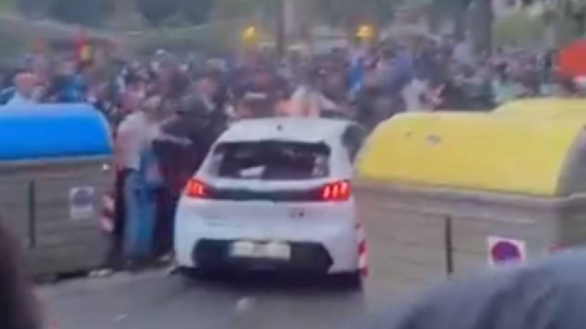 Atropello masivo deja siete heridos leves previo al partido entre Espanyol y Barcelona