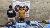 Foto ilustrativa de la nota titulada Fiscalía de Sonora: cae hombre con arsenal y droga durante cateo en Altar