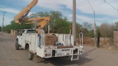 Alumbrado público mejora en las colonias; cambian 195 luminarias en Guaymas