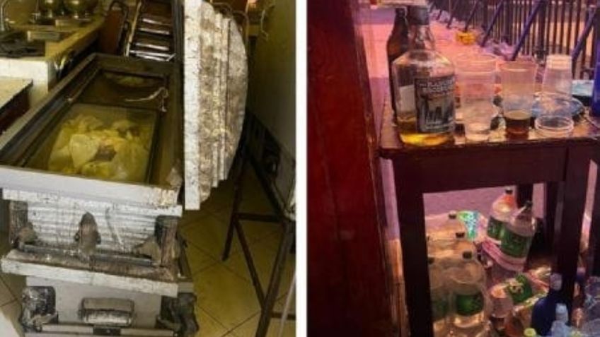 Usaban ataúdes como hieleras en lugar donde se realizó fiesta clandestina en la Guerrero