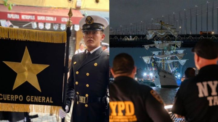 Cadete de Guaymas, Sonora, sobrevive a choque de Buque Cuauhtémoc en NY: Envía mensaje a su madre