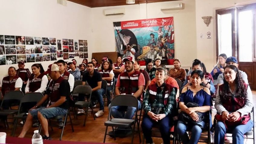 Trabaja Morena Sonora en su campaña para sumar afiliación de nuevos militantes