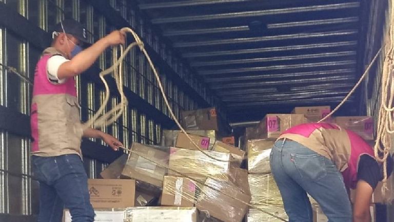 Comienzan la distribución de boletas electorales en los municipios de Sonora