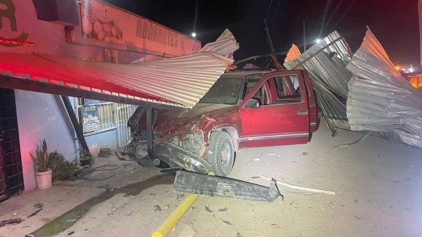 Muere una persona y cuatro más resultan heridas en trágico accidente en Caborca, Sonora