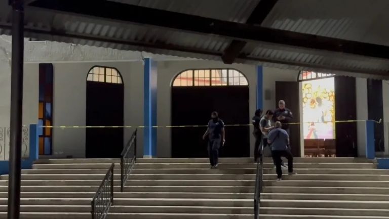 investigan hallazgo de feto encontrado en parroquia