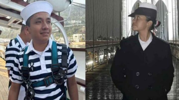 En la 'Mañanera', Sheinbaum honra a América Yamilet y Adal Jair, cadetes muertos en Nueva York