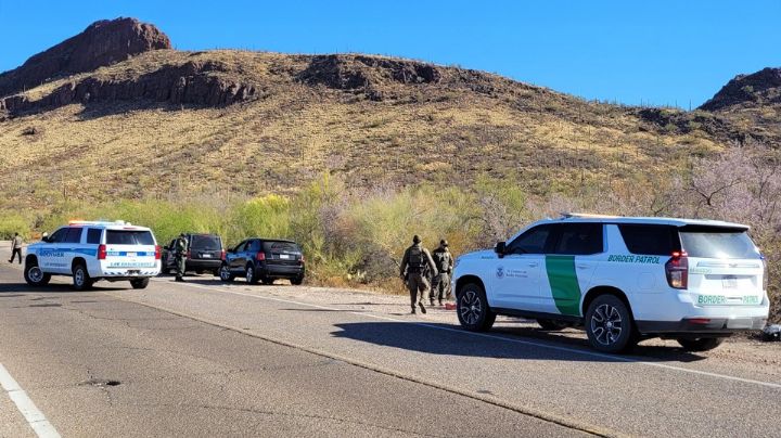 Operativo en frontera Arizona - Sonora: 10 migrantes detenidos tras intento de fuga