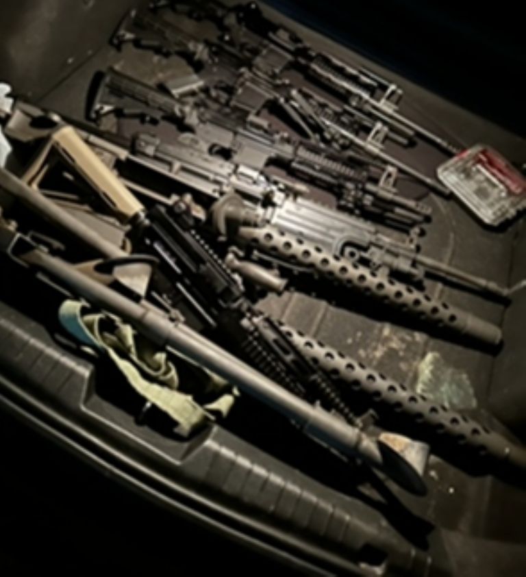 Armas de fuego introducidas de contrabando a México 