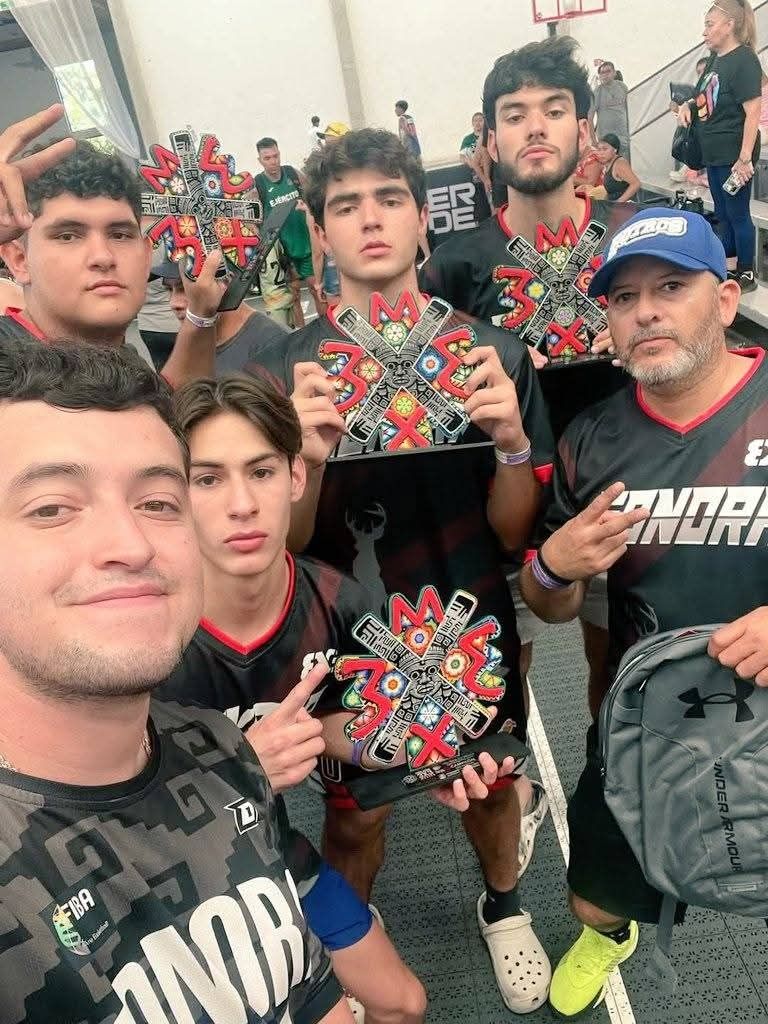 Los representes de Sonora en el campeonato deportivo