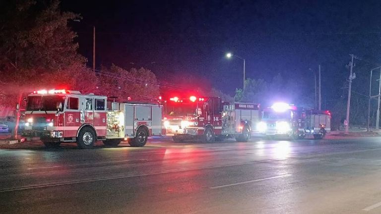 Grandes cantidades de agua se van en atender incendios, pese a sequía Bomberos de Cajeme