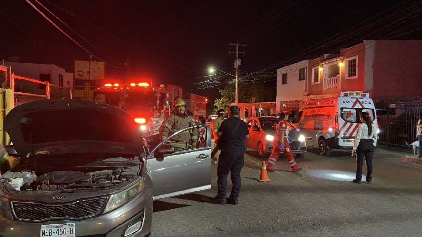 Se lesiona menor de 15 años en accidente vial en colonia Villa Sonora, de Hermosillo