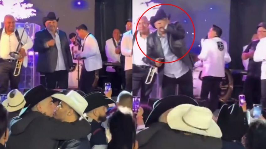 Tachan de homofóbico a Chuy Lizárraga: Así reaccionó al ver a hombres besándose en su show