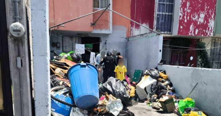 Los menores fueron resguardados por el DIF Ecatepec