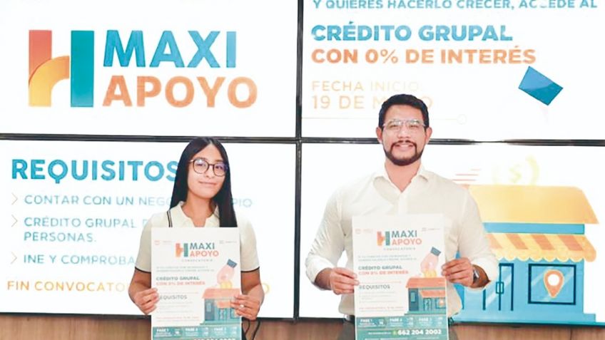 Gobierno de Hermosillo apoyará a emprendedores con el programa 'Maxi Apoyo Créditos'