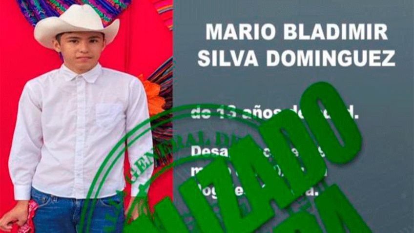 Se fue por voluntad propia: Localizan a Mario Bladimir, menor desaparecido en Nogales