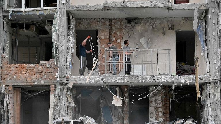 Las viviendas de los civiles fueron blanco de los ataques